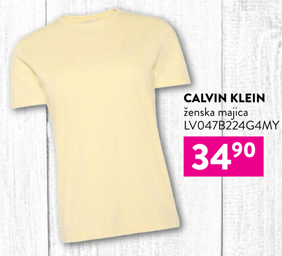 Calvin Klein ženska majica - Akcija v trgovini Regal Shop