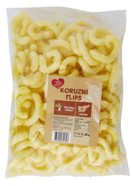 Koruzni flips Radi imamo domače 80 g - Akcija v trgovini Mercator