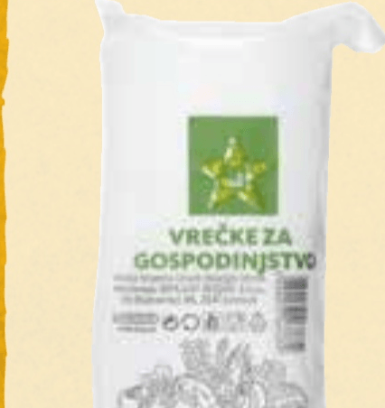 Vrečke za gospodinjstvo 3 kg, 50/1 Tuš - Akcija v trgovini Tuš