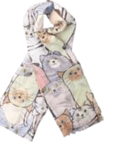 Ženski šal - Akcija v trgovini E.Leclerc