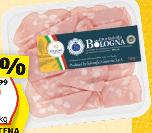 Regione Che Vai Mortadela Bologna IGP 150 g - Akcija v trgovini Hofer