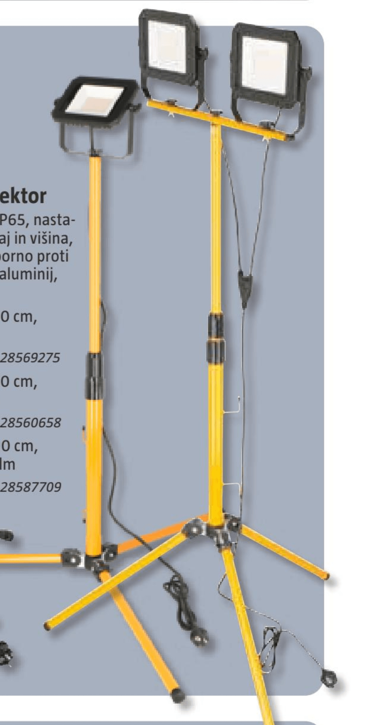 LED reflektor - Akcija v trgovini Bauhaus