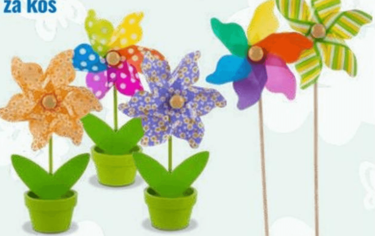 Komplet vetrnic - Akcija v trgovini Eurospin