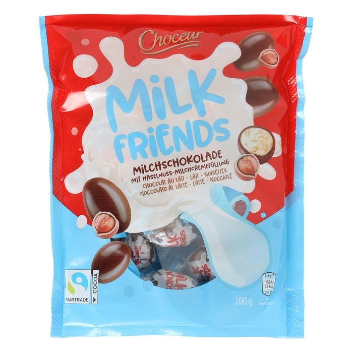 Choceur Čokoladni bonboni Milk Friends 200 g - Akcija v trgovini Hofer