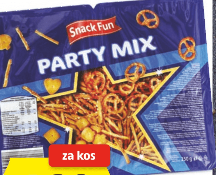 Party Mix 250 g - Akcija v trgovini Hofer