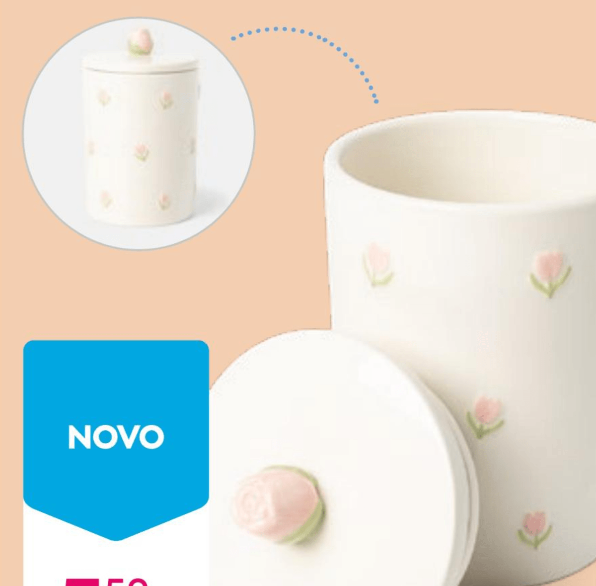 Posoda iz dolomita 1.5 L - Akcija v trgovini Pepco