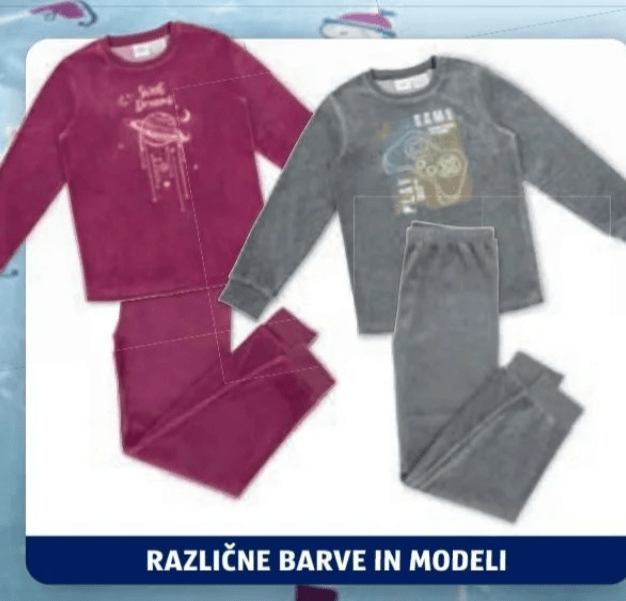 L&D Otroška pižama - Akcija v trgovini Hofer