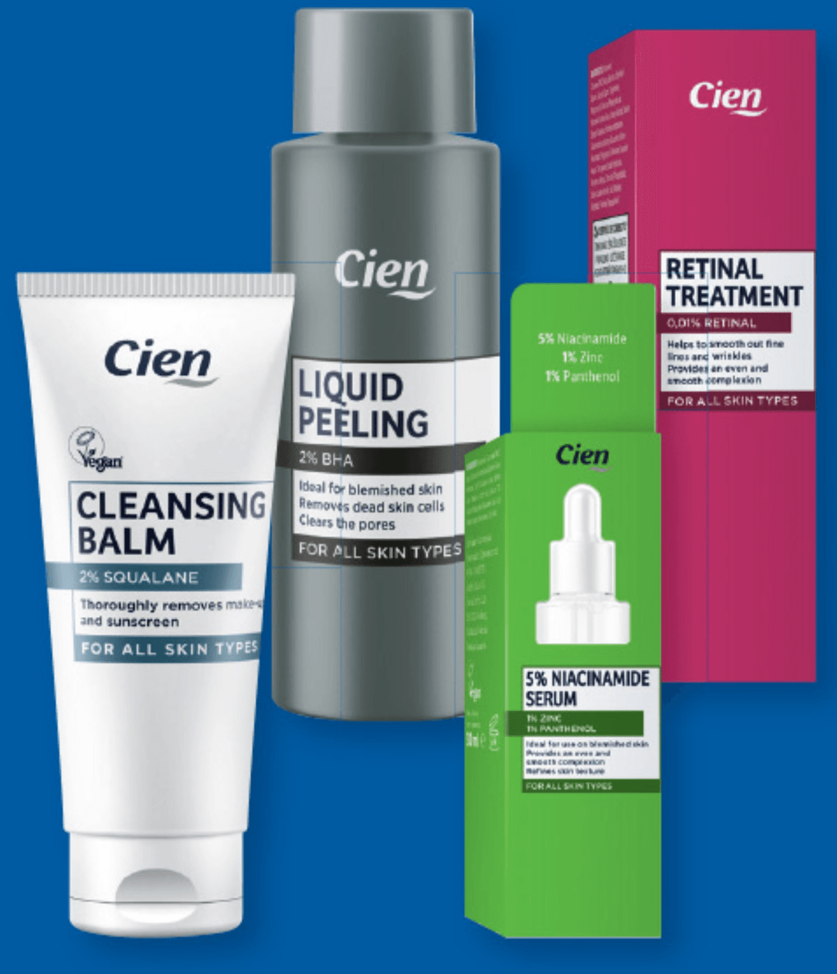 CIEN Linija za napredno nego obraza - Akcija v trgovini Lidl