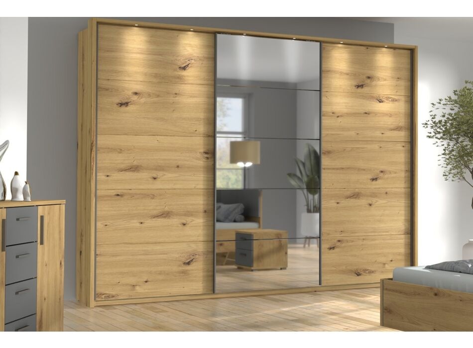 Garderobna omara Braga 270x225x60cm - Akcija v trgovini Harvey Norman