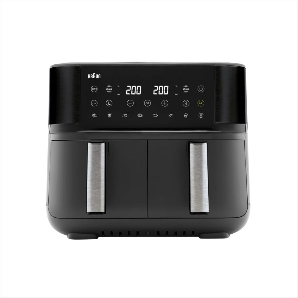 Braun cvrtnik na zrak 30301 BK TwinCook3TD - Akcija v trgovini Mueller