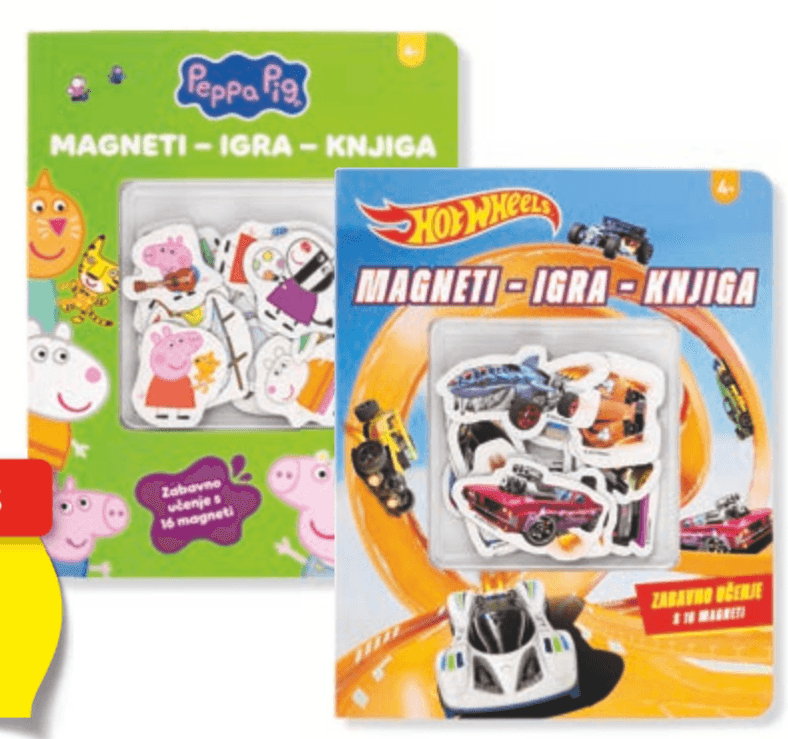 Magnetna knjiga - Akcija v trgovini Hofer