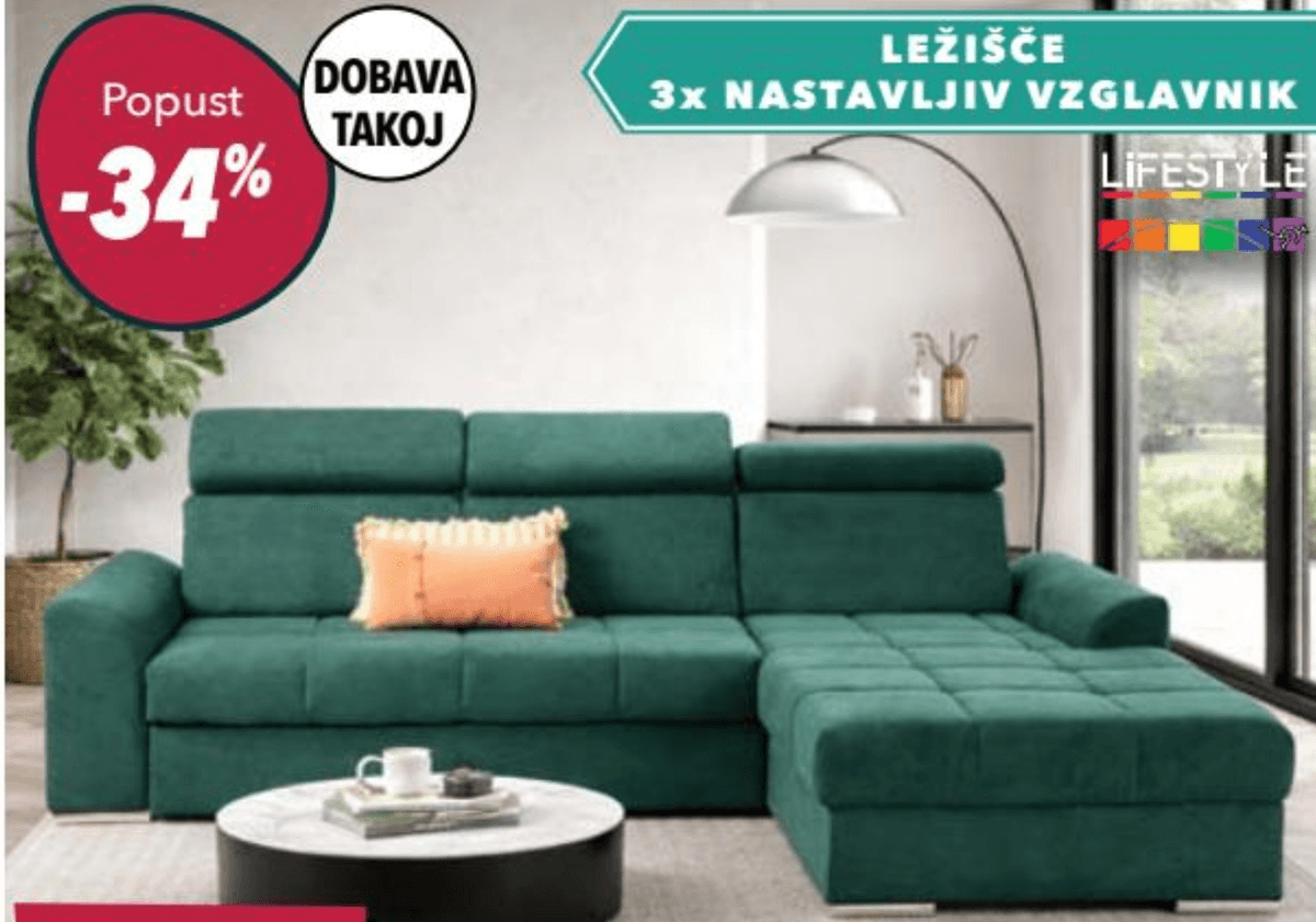 Kotna CUBINO S - Akcija v trgovini Harvey Norman