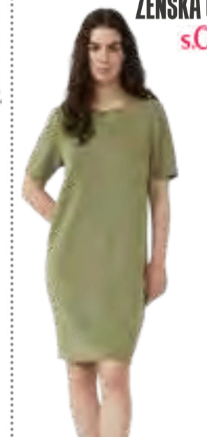 Ženska obleka s.Oliver - Akcija v trgovini Jager