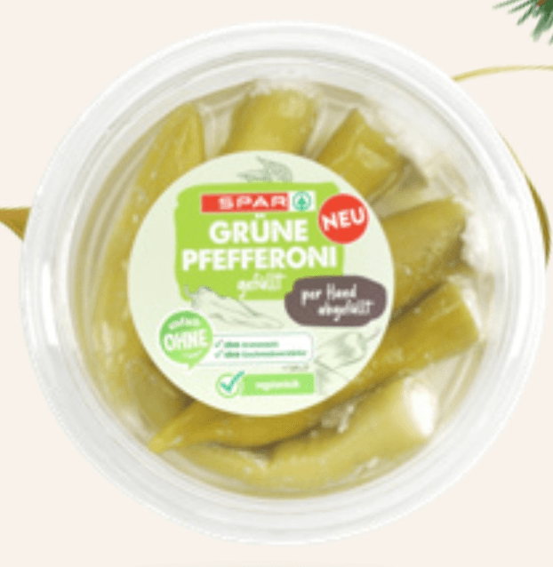 Zeleni feferoni 140 g SPAR - Akcija v trgovini Spar
