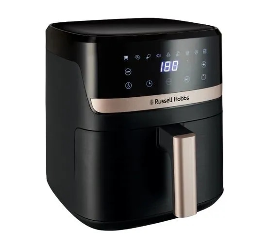 Russell Hobbs Large 8,3 L Air Cvrtnik Satisfry Air Black and Champagne 8,3 L - Akcija v trgovini E.Leclerc