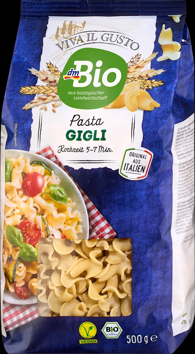 dmBio Gigli testenine 500 g Akcija v trgovini Dm