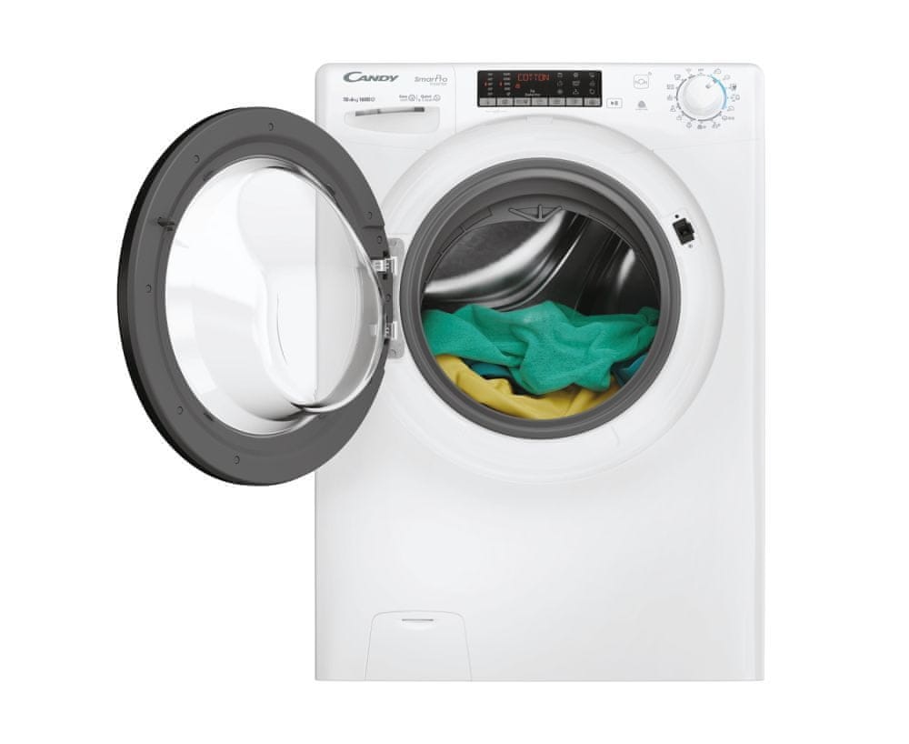 Pralno-sušilni stroj CSOW 61066TWMB6-S Candy - Akcija v trgovini E.Leclerc
