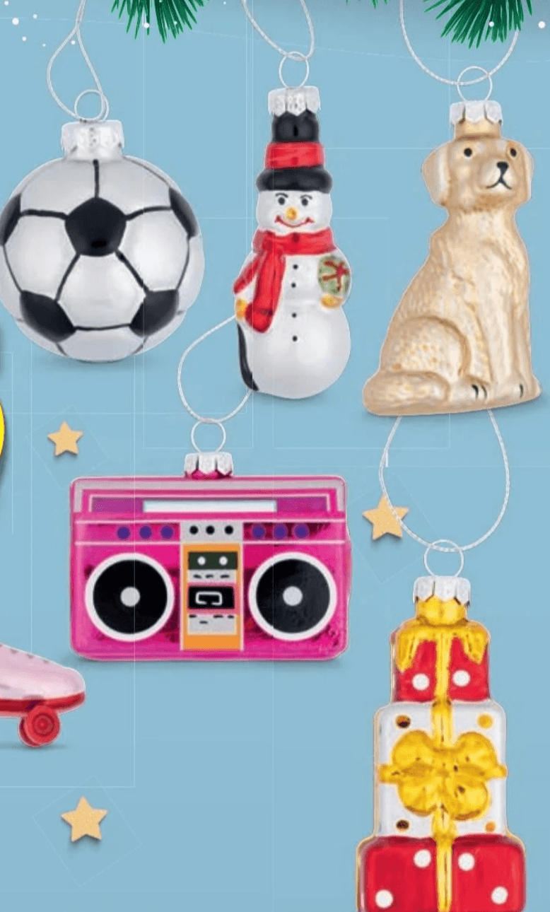 Stekleni božični okraski Home Creation - Akcija v trgovini Hofer