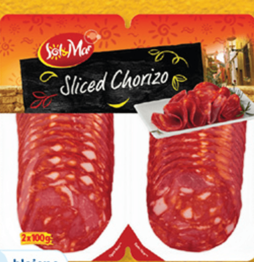 SOL&MAR „Chorizo" narezek 200 g - Akcija v trgovini Lidl