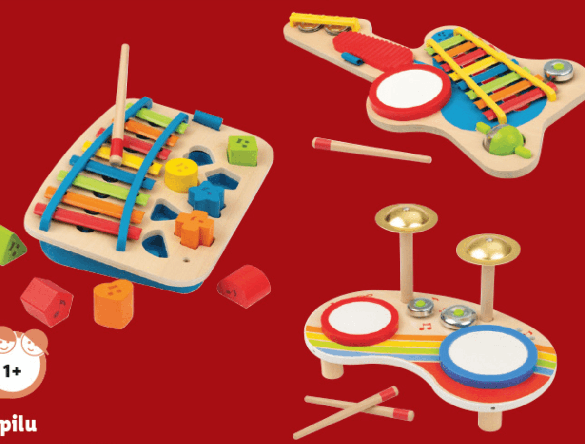 Lupilu Leseno glasbilo 10-delni komplet - Akcija v trgovini Lidl