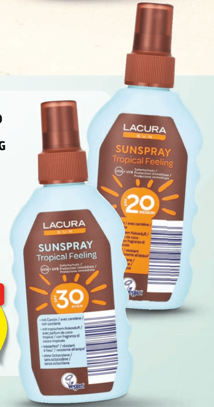 Lacura Sprej za zaščito pred soncem Tropical Feeling 200 ml - Akcija v trgovini Hofer