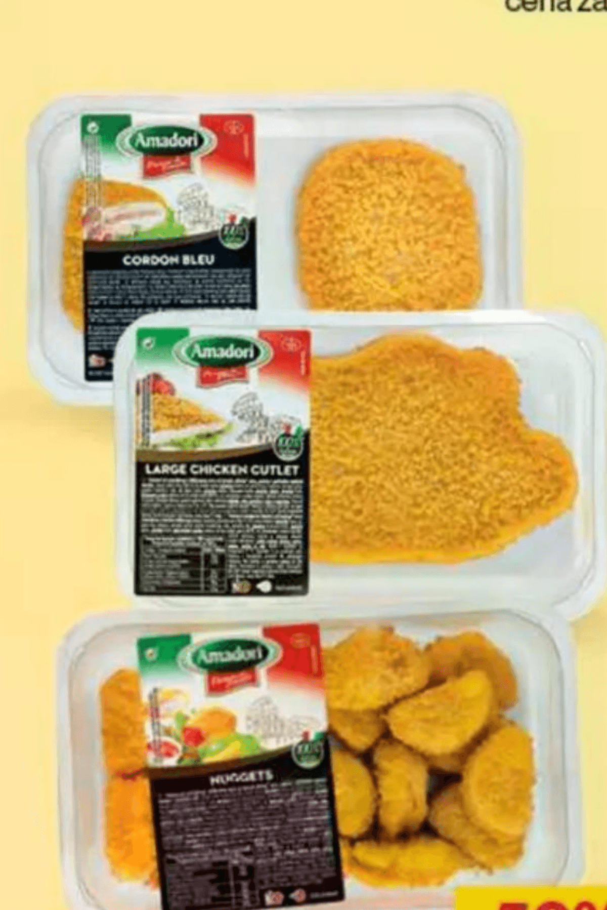 Cordon bleu 250 g Amadori - Akcija v trgovini Mercator