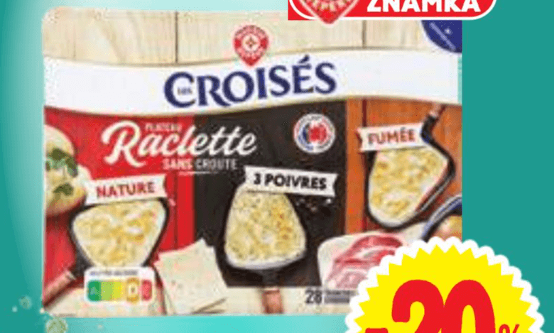 Sir Raclette Croises rezine 700 g - Akcija v trgovini E.Leclerc