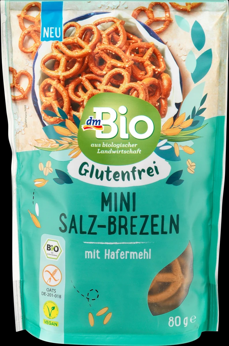 dmBio slane preste brez glutena 80 g Akcija v trgovini Dm