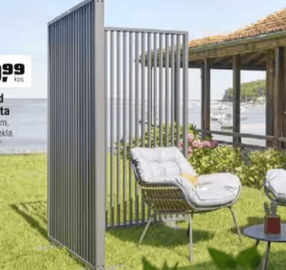 Zaščita pred pogledi Zupta 1 kos - Akcija v trgovini Obi