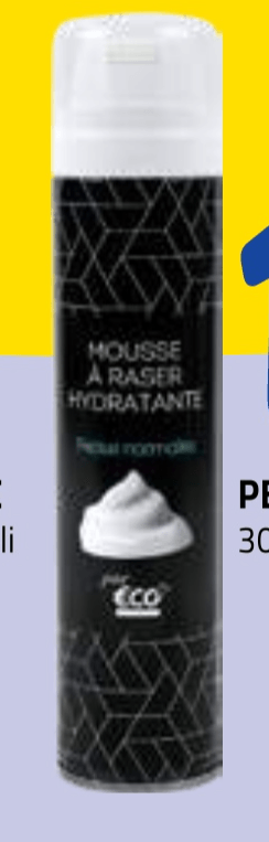ECO Pena za britje 300 ml - Akcija v trgovini E.Leclerc