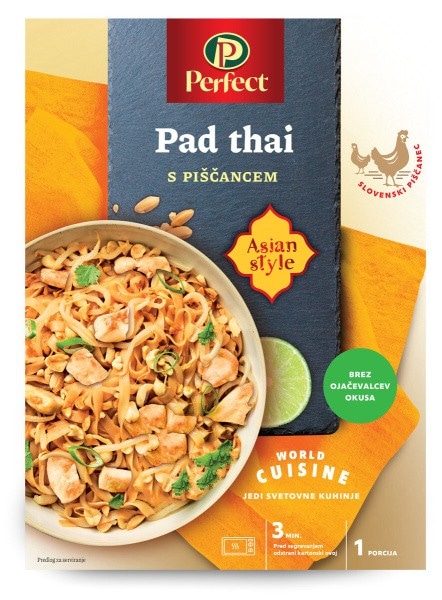 Piščančja lazanja / piščančji Pad Thai 370 g ali 350 g Perutnina Ptuj - Akcija v trgovini Mercator