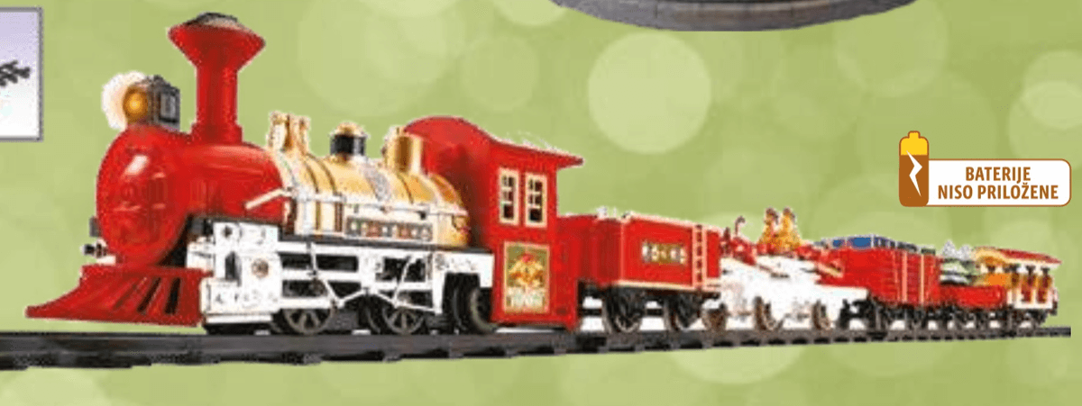 Božični vlak - Akcija v trgovini E.Leclerc