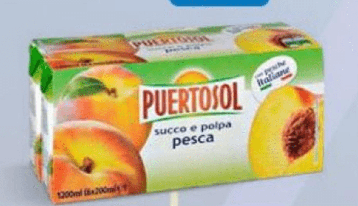 Nektar, breskev 6 x 200 ml Puertosol - Akcija v trgovini Eurospin