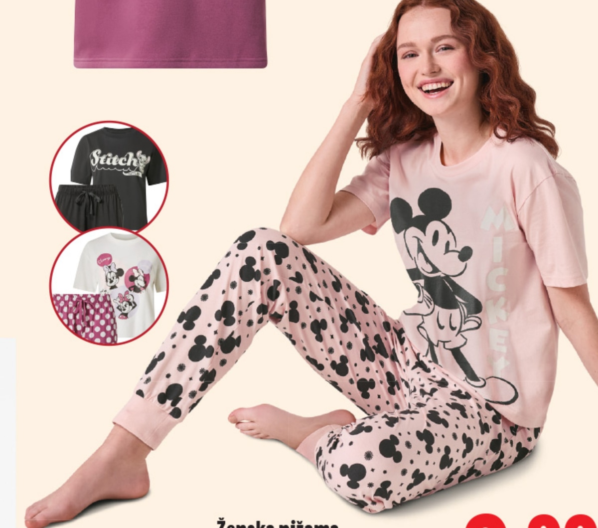 Ženska pižama - Akcija v trgovini Lidl