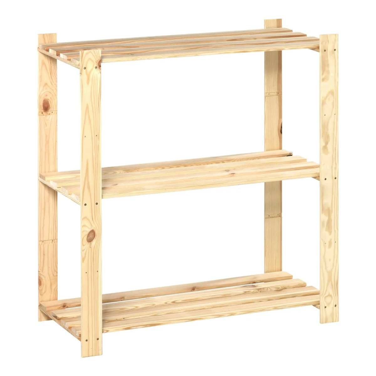 Leseni regal OBI - Akcija v trgovini Obi