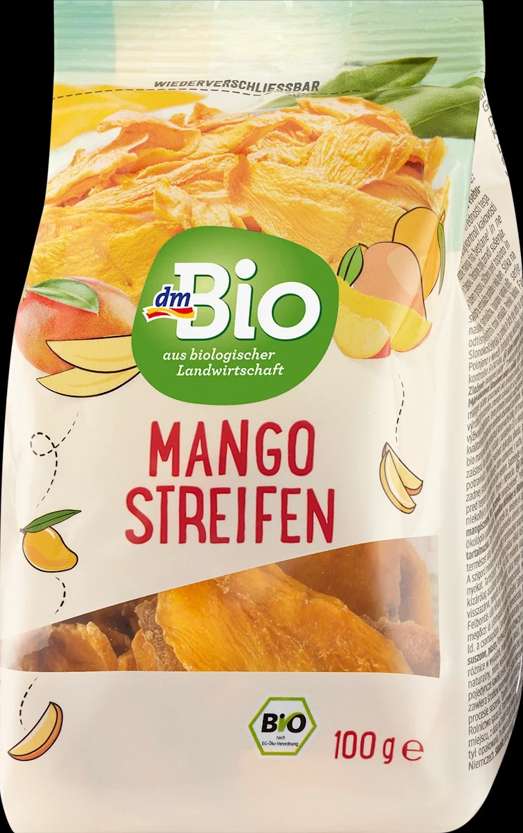 dmBio sušene rezine manga 100 g - Akcija v trgovini Dm