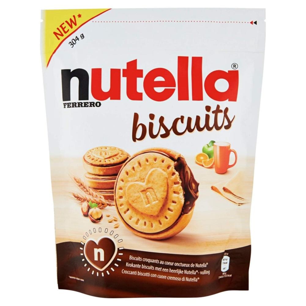 Piškoti Nutella 304 g - Akcija v trgovini E.Leclerc