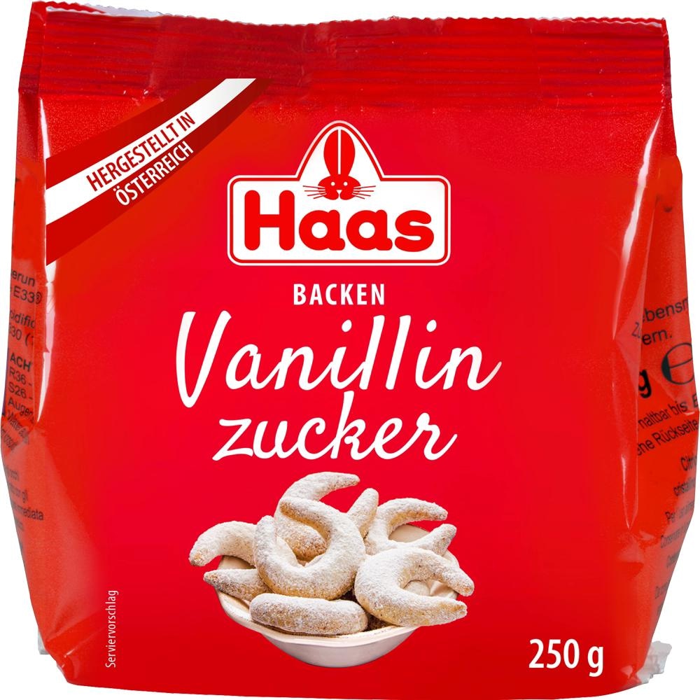 Haas Pecilni prašek / Vaniljev sladkor XXL 250 g - Akcija v trgovini Hofer