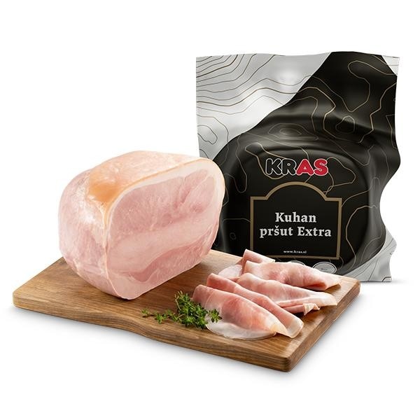Kuhan pršut Extra 100 g Kras Akcija v trgovini Spar