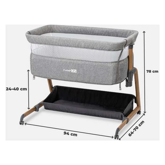 Obposteljna posteljica Bliss s predalom BC baby - Akcija v trgovini Baby Center