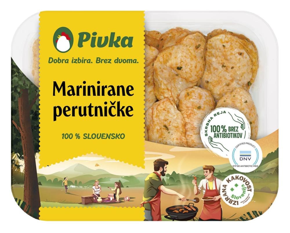 Marinirane perutničke Pivka 450 g - Akcija v trgovini E.Leclerc