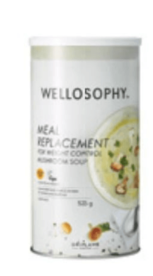 Wellosophy nadomestek obroka - gobova juha 25 g na porcijo. 21 porcij. 525 g - Akcija v trgovini Oriflame