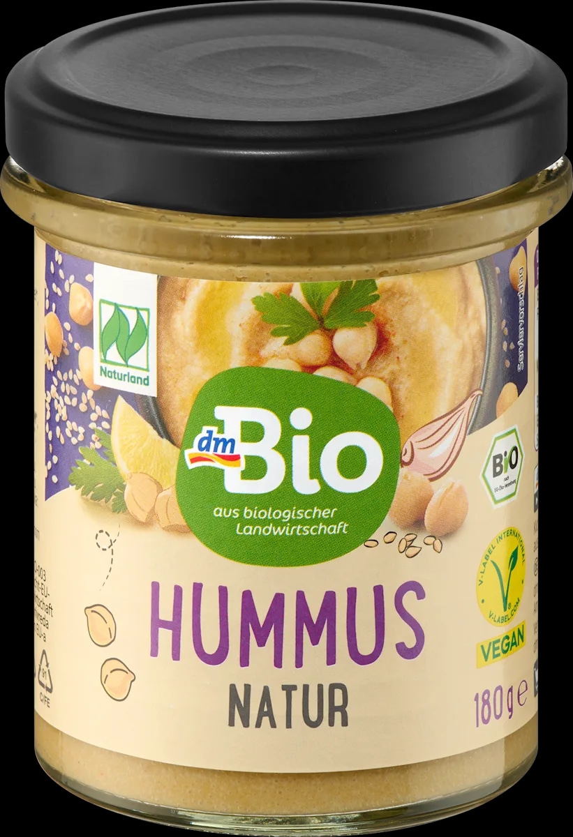 dmBio humus 180 g - Akcija v trgovini Dm