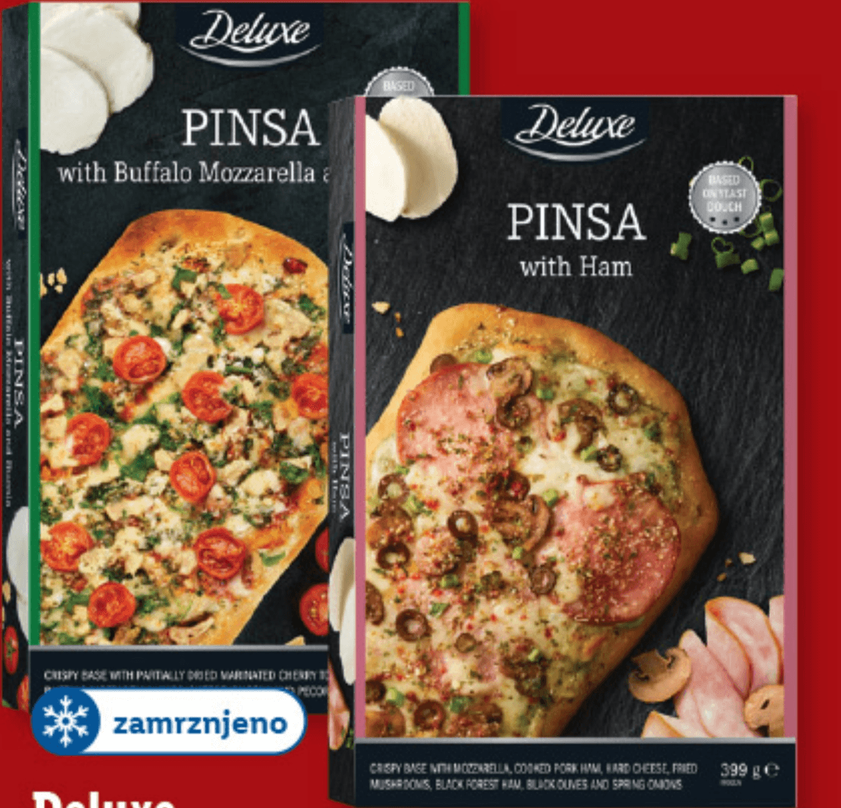 Deluxe Pinsa 342/399 g - Akcija v trgovini Lidl