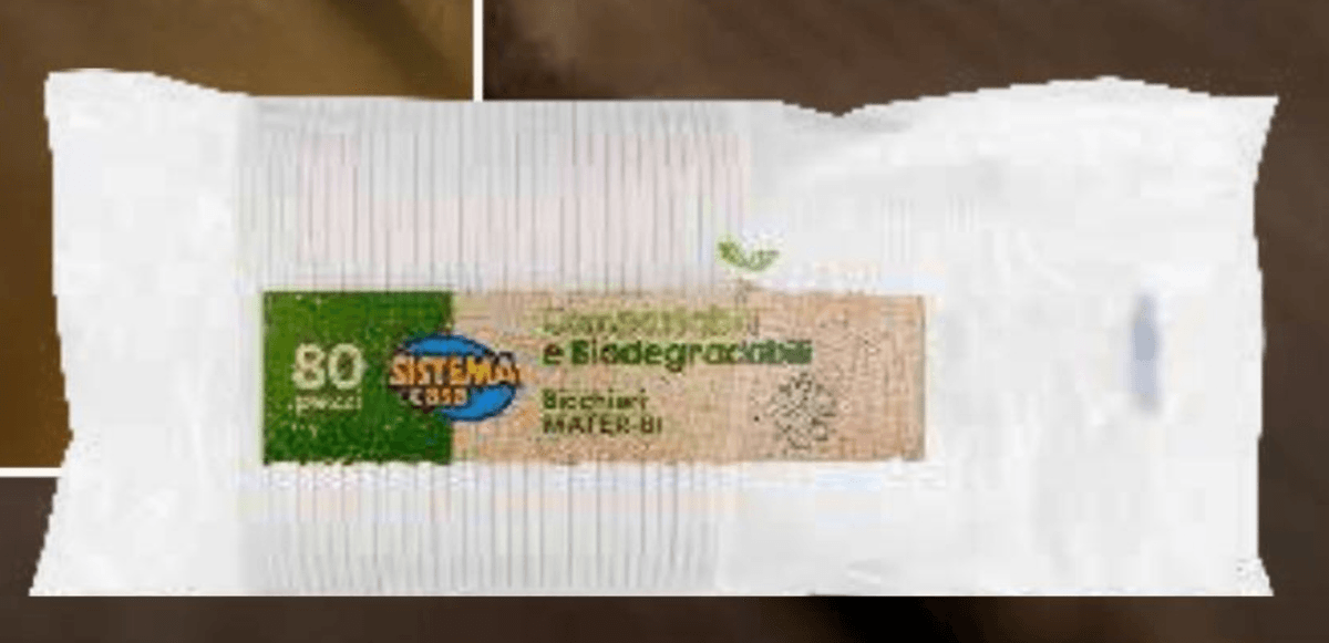 Biorazgradljivi kozarci 200 ml, 80 kosov Sistema Casa - Akcija v trgovini Eurospin