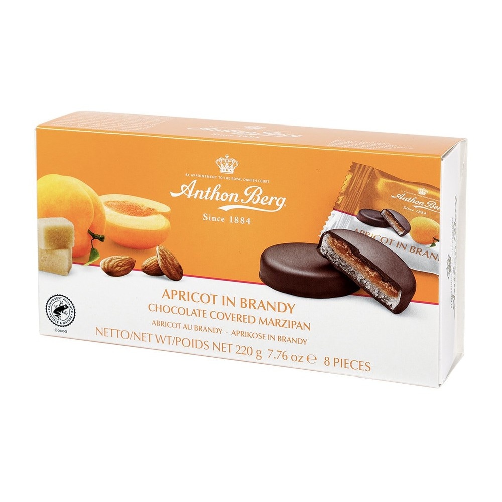 Anthon Berg čokoladice z marcipanom 220 g Akcija v trgovini Regal Shop
