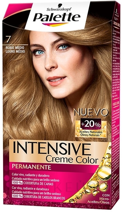 BARVA ZA LASE PALETTE INTENSIVE COLOR CREME - Akcija v trgovini E.Leclerc