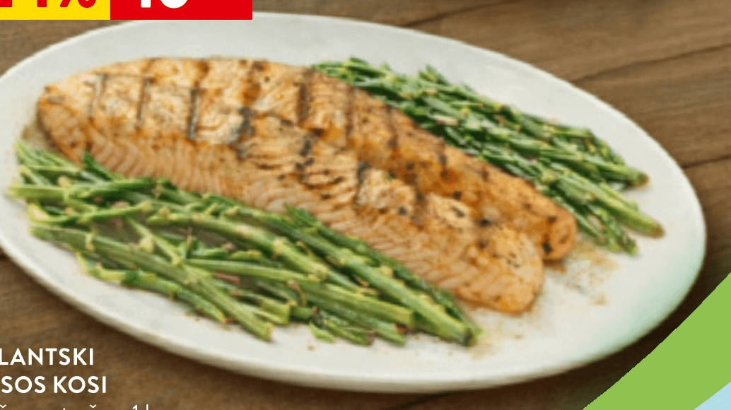 Morski šparglji 1 kg - Akcija v trgovini Spar