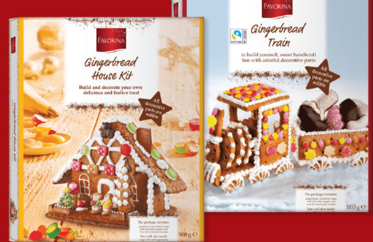 Favorina Komplet za medeno hiško/vlak - Akcija v trgovini Lidl