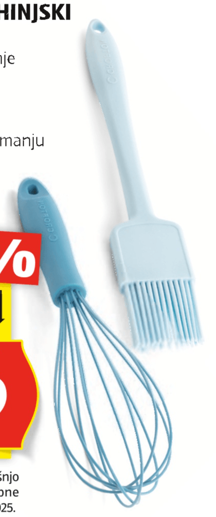 CROFTON Silikonski kuhinjski pripomočki - Akcija v trgovini Hofer